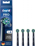 End Oral-B Sonic toothbrush head 860236 / 4x Cross Black