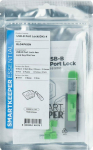 SmartKeeper Mini "USB-B Port" Blocker gr&uuml;n 4 Stk.+Key
