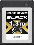 DELKIN CFEXPRESS 4.0 BLACK | TYPE B | R3530/W3250 1.3TB
