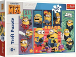 Trefl Puzzle 160 elements Minion joy, Minionki