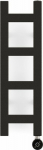 Bathroom radiator Terma TOWEL HEATER ELECTRIC EASY 64X20 EBONY