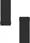 Tactical MagBand 22mm Magnetic Watch Band / black