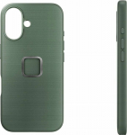 Peak Design kaitse&uuml;mbris Apple iPhone 16 Mobile Everyday Fabric Case, sage