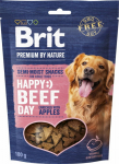BRIT PREMIUM DOG SNACK BEEF WITH APPLES 180g