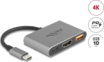 DELOCK USB Type-C Adapter zu HDMI 4K 30 Hz with USB Typ-A