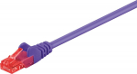 Wentronic Goobay CAT 6 U/UTP CCA 0.5m Violet