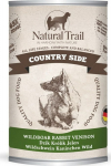 NATURAL TRAIL Country Side Wild Boar Rabbit Deer - Wet Dog Food - 400 g
