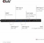 Club3D Club 3D 10-in-1 USB-C / Thunderbolt Dockingstation