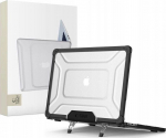 4kom.pl Tech-Protect case Smartshell Pro Apple MacBook Air 13&rdquo; (M2/M3/M4) 2023-2025 Black/clear