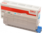 OKI Cyan - original - Toner cartridge - f&uuml;r C712n