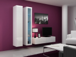 Cama MEBLE Cama TV stand VIGO 140 30/140/40 white/white gloss
