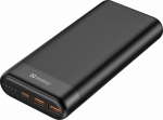 Sandberg Powerbank 20000 PD65W+2xQC3.0, Powerbank 20000