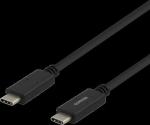 DELTACO | USB-C - USB-C | 3.1 Gen 1 | 1m | Svart