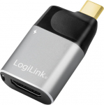 LogiLink USB 3.2 USB-C - HDMI & USB-C - adapter USB 3.2 typ-C - HDMI & USB-C, 4K, PD, aluminum LogiLink
