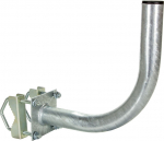 Metal Pipe Mount Bracket &Oslash;38mm L250