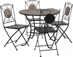 Garden furniture set MOSAIC table and 4 chairs