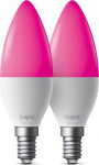 TP-LINK Tapo L430C smart lamp, E14, 470 lm, 2-pack