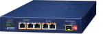 PLANET BSP-115PV-15A network links Not managed Gigabit Ethernet (10/100/1000) Staff PoE Niebieski