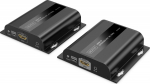 Digitus Przedłużacz (extender) after twisted pair cat.6 HDMI 4K/60Hz by IP 1G lub do 120m/200m, max. 253 receivers, control IR - zestaw (receiver/nadajnik)