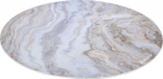 Arozzi Zona Round Floor Pad | White Marble