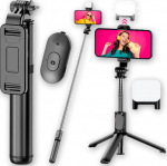 Cradle 3w1 LTC Selfiestick + Stand tripod + Lampa