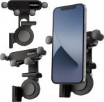 Lean Car Phone Holder Mounted on the Center Panel Screen