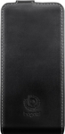 Mocco Bugatti Flip Case Vertical Opens Premium Leather Case Apple iPhone 6 / 6S Black