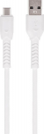 Kabel USB Techonic USB-A - USB-C 1 m White (8_2257947)