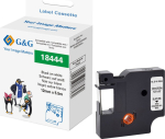 G&G Vinyl Label tape compatible with Dymo Rhino 18444