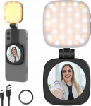 Selfie stick Neewer Lampa 48 Led + Magnetic Selfie Mirror Magsafe For Phone Vlog / Basics Nl48b