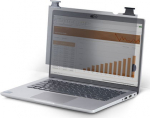 StarTech.com - Privacy filter for laptop (horizontal) - 2-v&auml;gs - lim, hinge tongues, folding hinges - 13.3" - svart