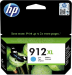 HP 912XL (3YL81AE) Ink Cartridge, Cyan