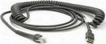 Datalogic CAB-424E CABLE USB TYPE A, COILED POWER OFF TERM 2M