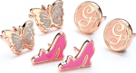 The Carat Shop Ltd Carat Shop Wicked - Glinda Butterfly, G and Shoe Stud Earring Set (WKSE0001)