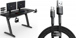 Desk SENSE7 gaming Nomad Basic 140x60 cm + kabel usb