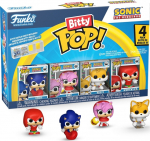 Funko Bitty Pop! 4-Pack: Sonic The Hedgehog - Sonic, Amy, Tails, Knuckles Vinyl Figures