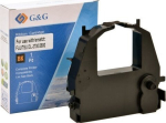 G&G Ribbon compatible mit Fujitsu DL 3700/ 3800 Schwarz