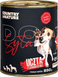 COUNTRY&NATURE Do syta Feast of red meats - wet dog food - 850g