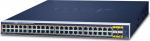 Planet IPv6/IPv4, 48-Port Managed, 802.3at POE+ Gigabit Ethernet
