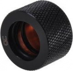 Alphacool HT Anschluss gerade G1/4 Zoll AG auf 16mm AD Hardtube - milled, schwarz