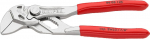 KNIPEX Mini Pliers Wrench plastic coated 125 mm