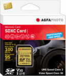 AgfaPhoto SDXC UHS I 128GB Professional High Speed U3 V30