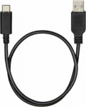 Cable USB Art USB-A - USB-C 0.5 m Czarny (KABUSB2 A-C 0.5M AL-OEM-117)