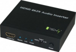 Techly HDMI/DVI 4K2K Audio inserter