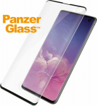 Ekraanikaitseklaas Samsung Galaxy S10, s&otilde;rmej&auml;ljetoega, &uuml;mbrises&otilde;bralik, must, PanzerGlass