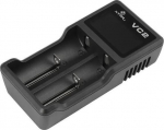 Charger for cylindrical Li-ion batteries / Ni-MH AA / AAA / 18650 Xtar VC2