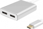 Helos Display Splitter - 24 pin USB-C (M)