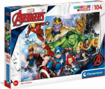 Clementoni Puzzle 104 Super Color Avengers