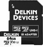 DELKIN MICROSDXC TRAIL CAM HYPERSPEED R100/W75 (V30) 64GB