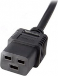 Zebra power cord, C19, UK - Power cord, C19, UK, length: 2 m